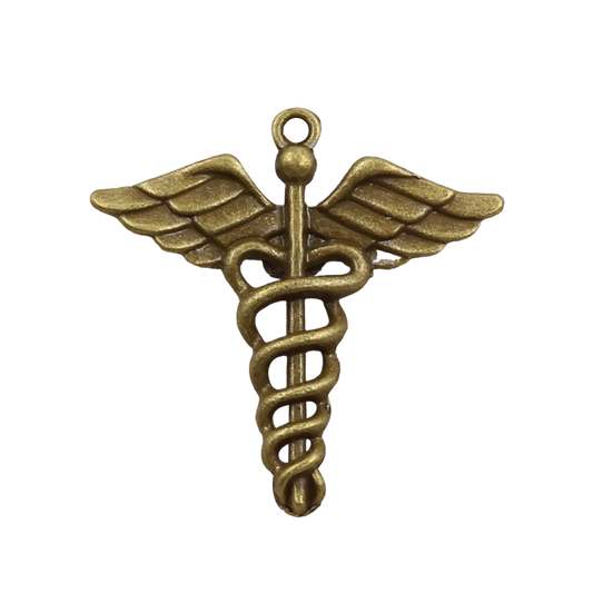 Pendentif Caducée de Mercure Antique Ogdoad