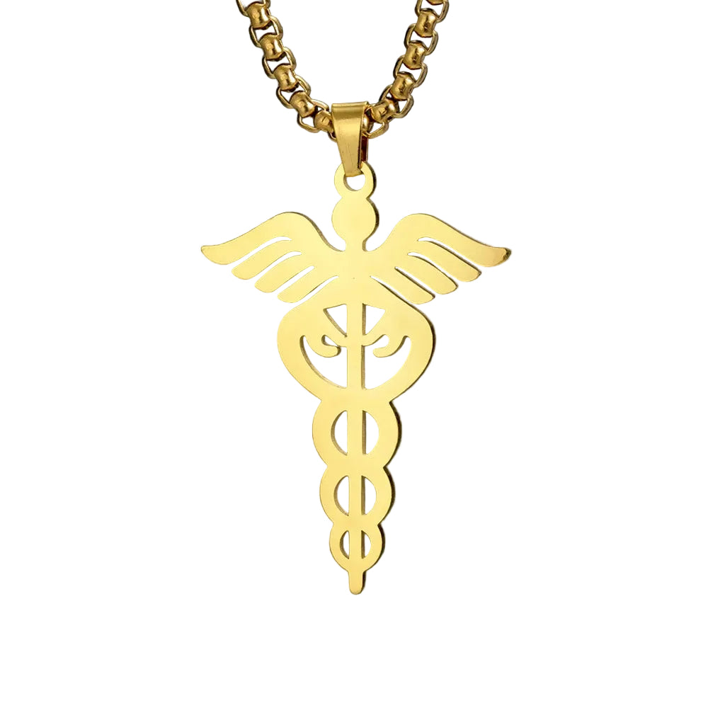 Pendentif Caducée de Mercure Sunny