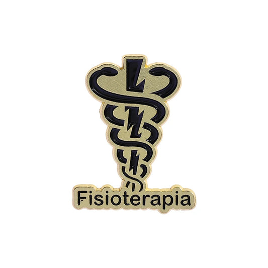 Broche Caducée Physiothérapie