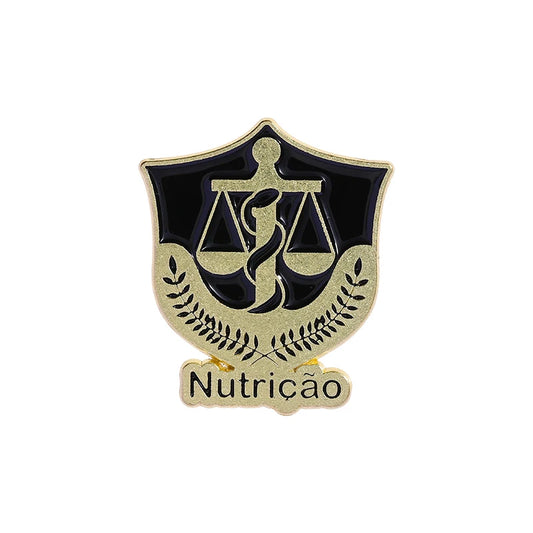 Broche Caducée Nutrition