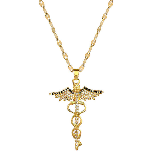 Pendentif représentant le Caducée