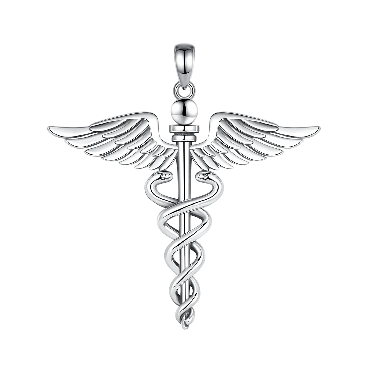 Pendentif Caducée de Mercure Archange