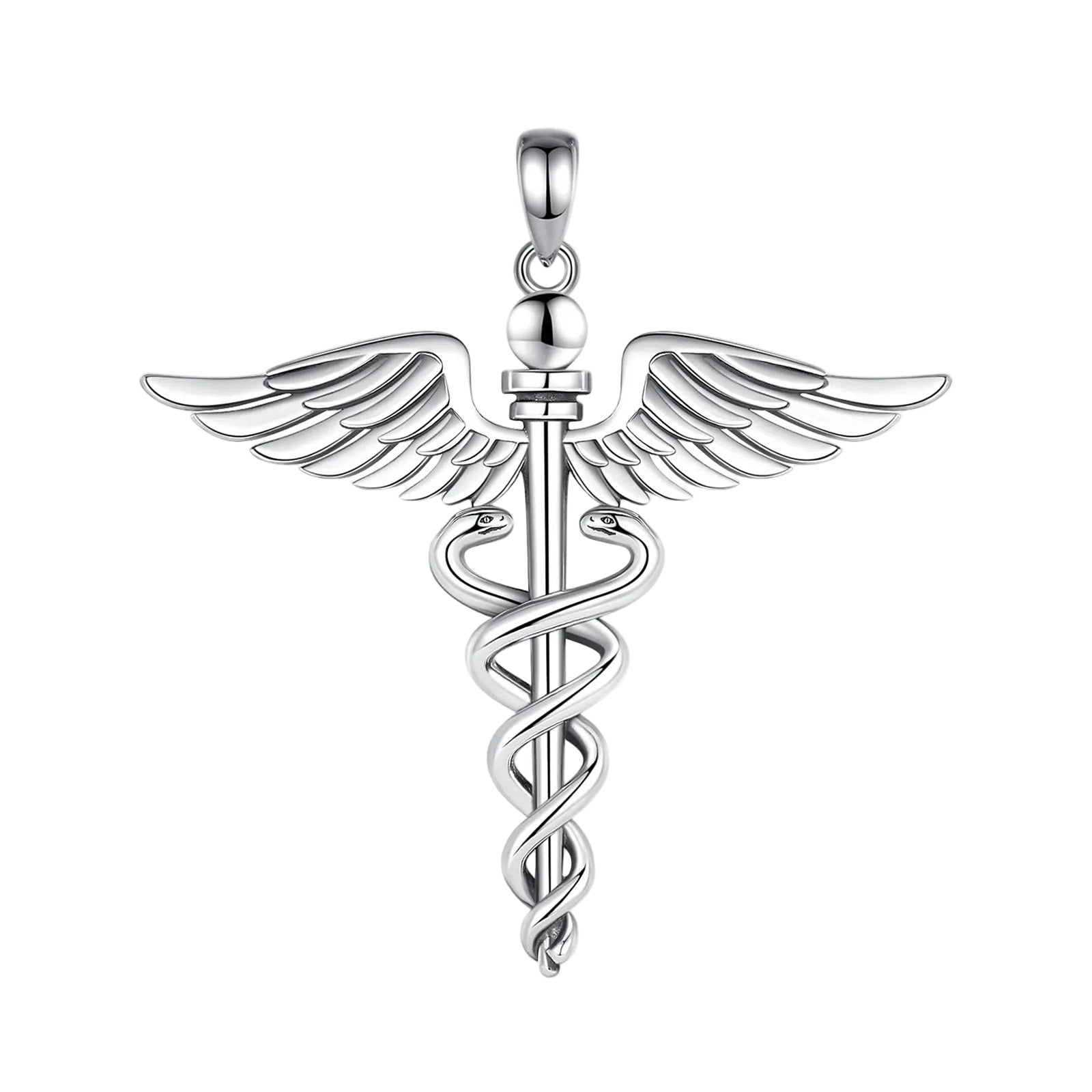 Pendentif Caducée de Mercure Archange