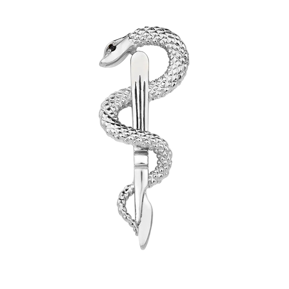 Broche Caducée Chirurgien